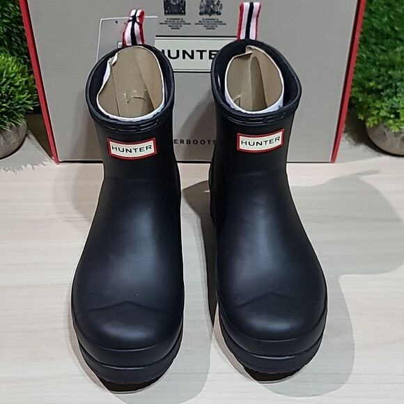 Hunter Play Short Sherpa Insulated Boot Black 9 M NEW main image 7